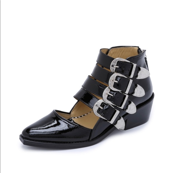 toga pulla buckled booties